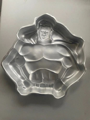 1977 Wilton Batman Superman Cake Pan #502-1977 DC Comics Vintage - photo 3