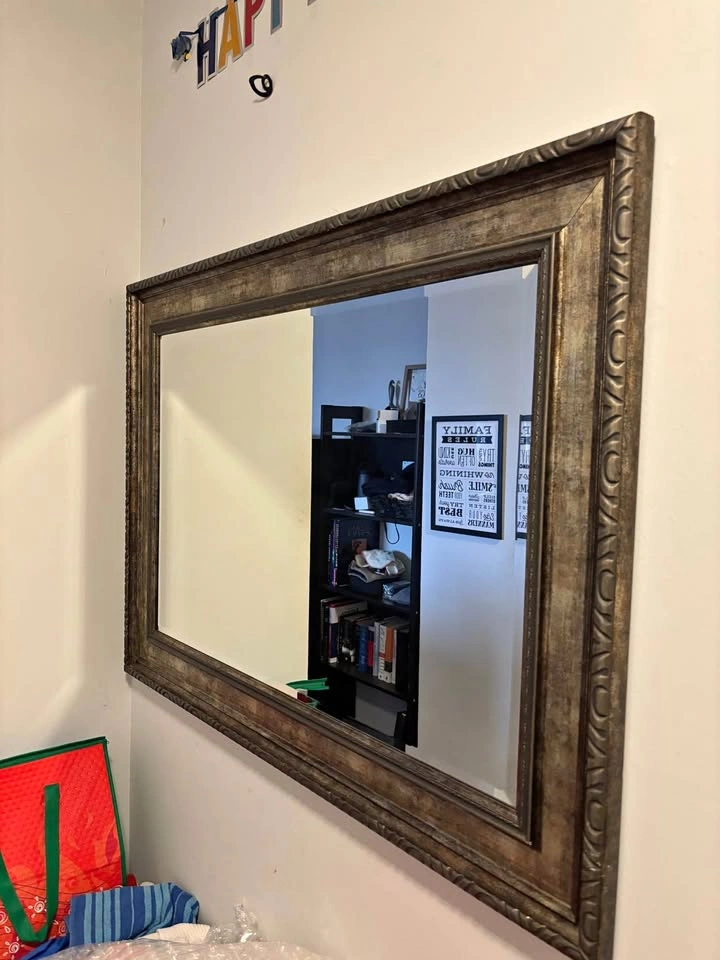 Large Decorative Mirror Ornate Frame