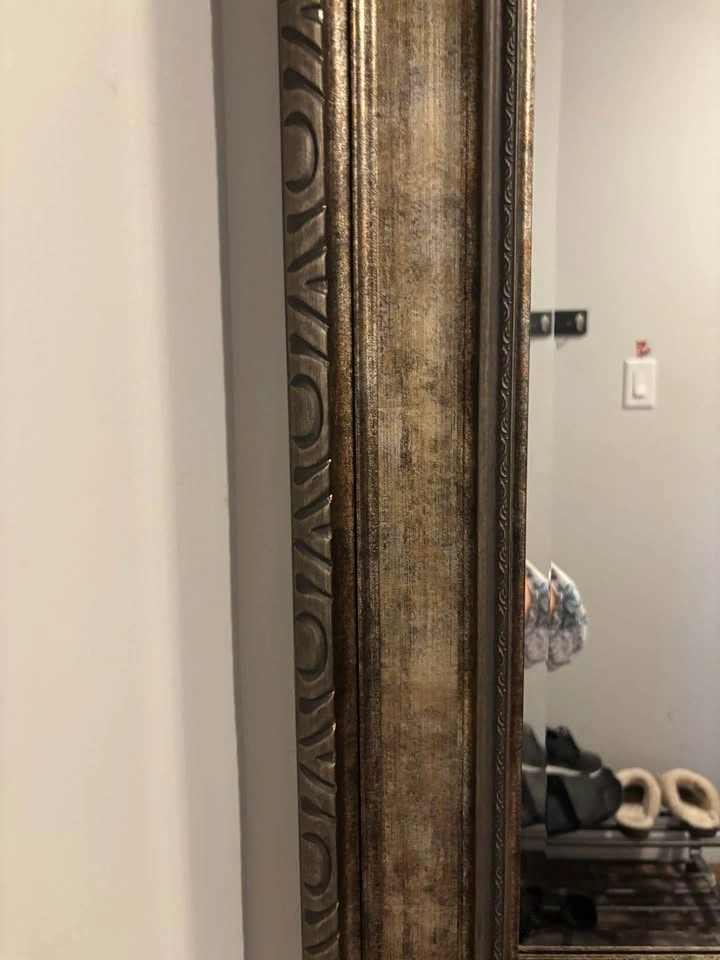 Large Decorative Mirror Ornate Frame - photo 4
