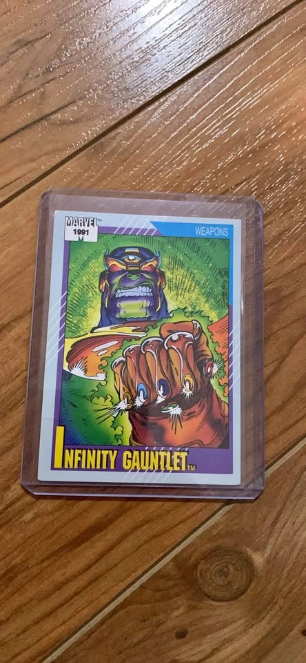 Marvel 1991 Infinity Gauntlet card