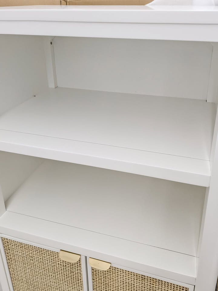 🌿VAST White Rattan Cabinet with Shelves — BRAND NEW - photo 5