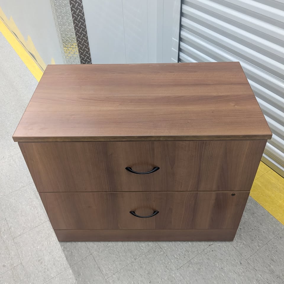 2-Drawer Wood Lateral File Cabinet - No key - photo 2
