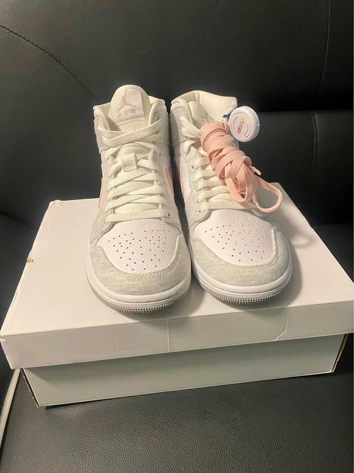 New Jordan 1 Mid Iron Ore Women Size 9 Us