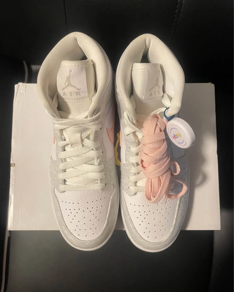 New Jordan 1 Mid Iron Ore Women Size 9 Us - photo 2