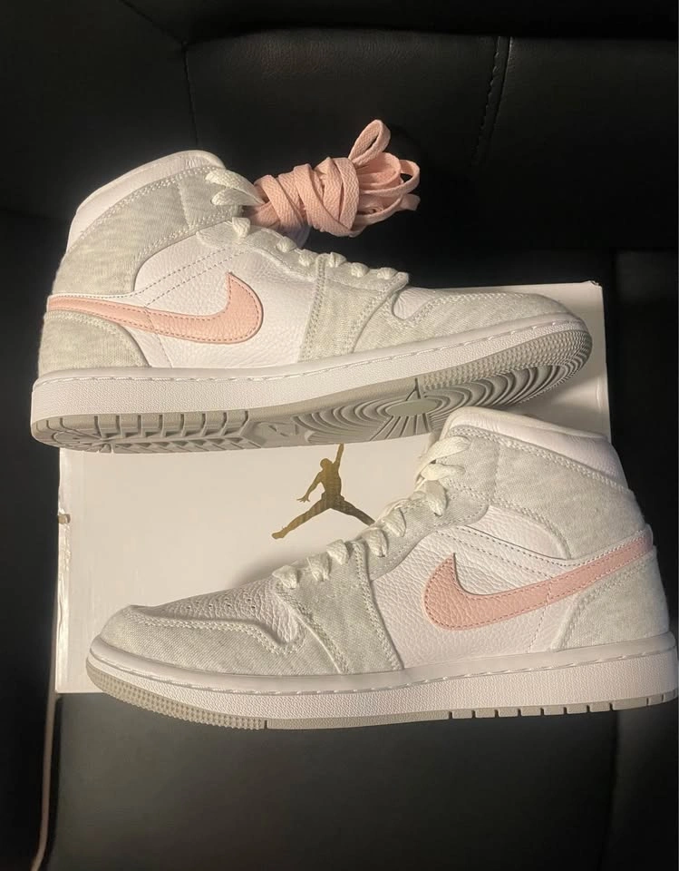 New Jordan 1 Mid Iron Ore Women Size 9 Us - photo 3