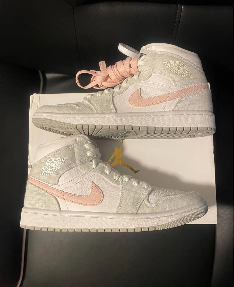 New Jordan 1 Mid Iron Ore Women Size 9 Us - photo 4