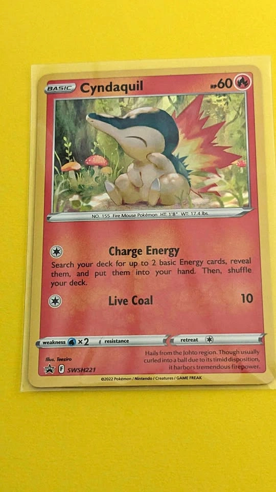 Cyndaquil #SWSH221 Pokemon Promo [Holo]
