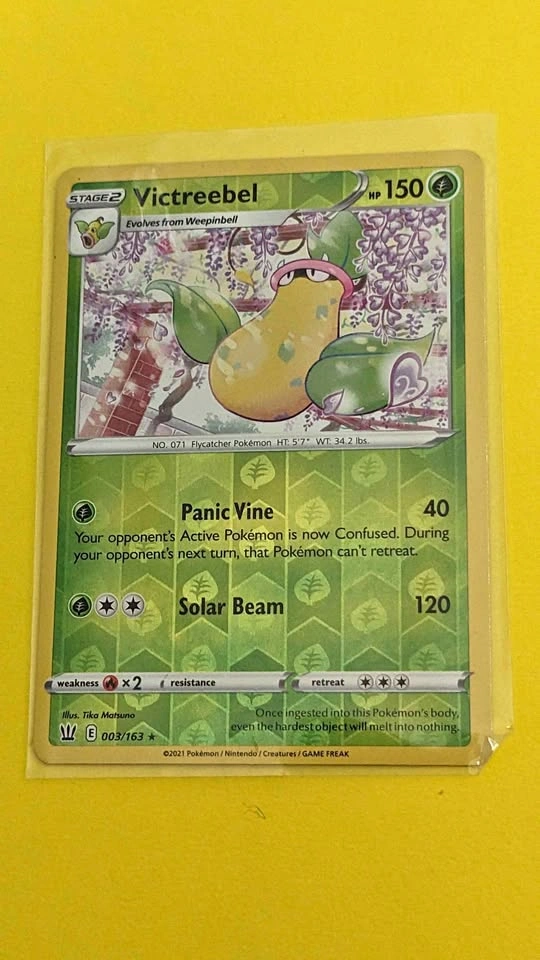 Victreebel [Reverse Holo] #3 Pokemon Battle Styles