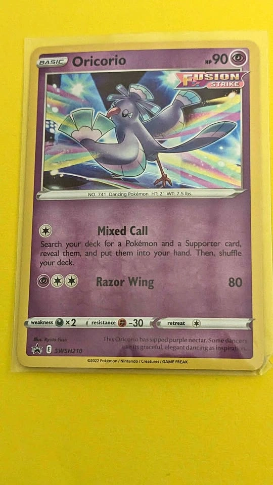 Oricorio #SWSH210 Pokemon Promo [Holo]