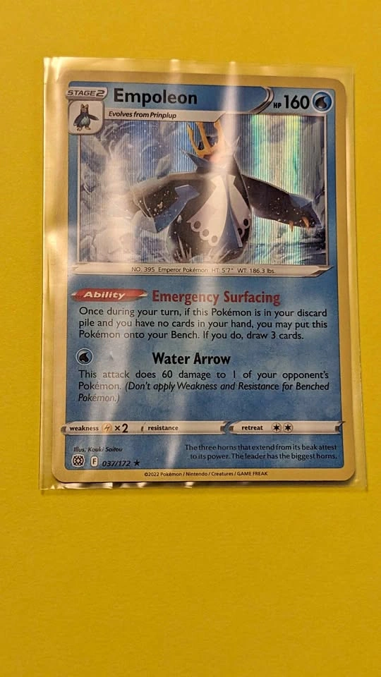 Empoleon [Holo] #37 Pokemon Brilliant Stars
