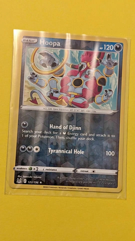Hoopa [Reverse Holo] #122 Pokemon Lost Origin