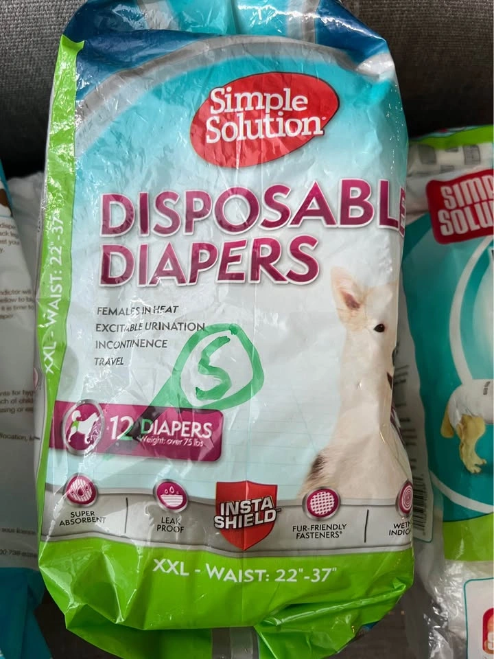 Dog Diapers for Female Dogs | Simple Solution & Essentials | XL- - photo 4
