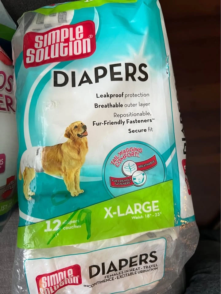 Dog Diapers for Female Dogs | Simple Solution & Essentials | XL- - photo 5