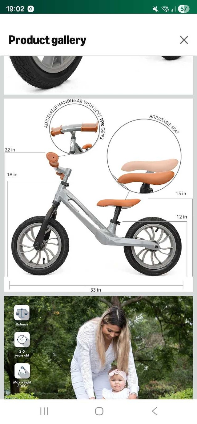 Kids Q Play Balance Bike - photo 4