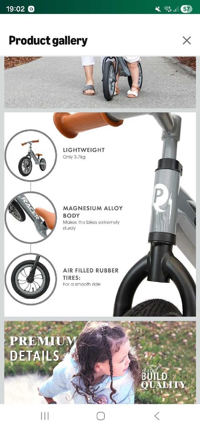 Kids Q Play Balance Bike - photo 5