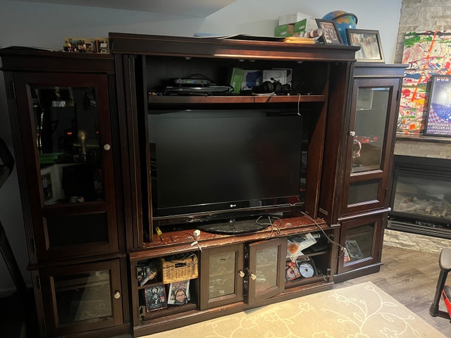 Entertainment Unit - 108"W x 72"H x 24"D