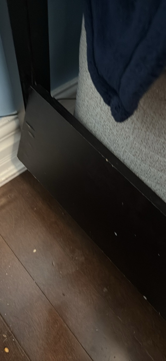 Double Bed Frame (No Mattress) - Brown - photo 3