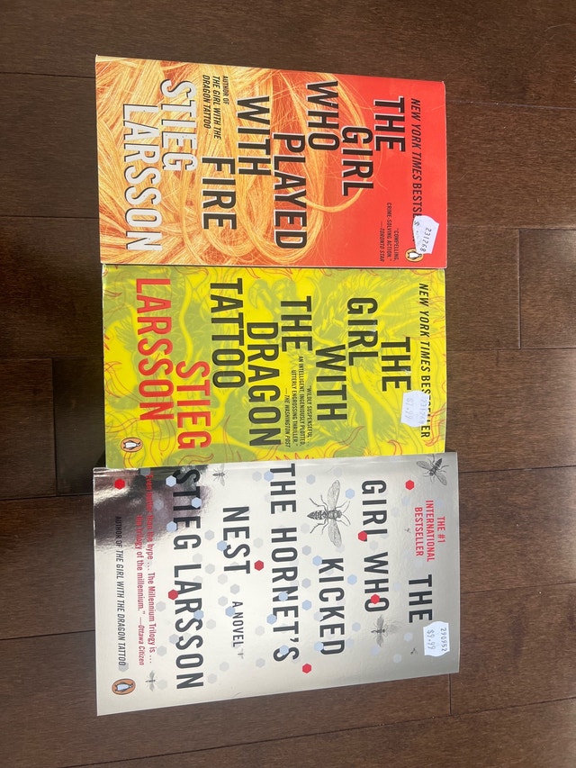 Stieg Larsson Millennium Series Books (3 Books)