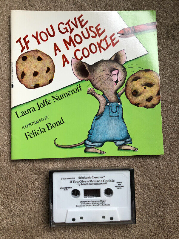 Vintage Book + Read Along Cassette Tape, 1985