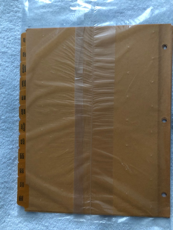 Oxford Monthly Tab Dividers, 6 packages - photo 4