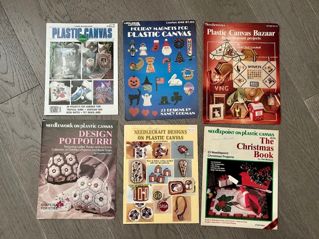 Plastic Canvas Pattern/Instruction Magazines, Vintage (Brampton) - photo 4