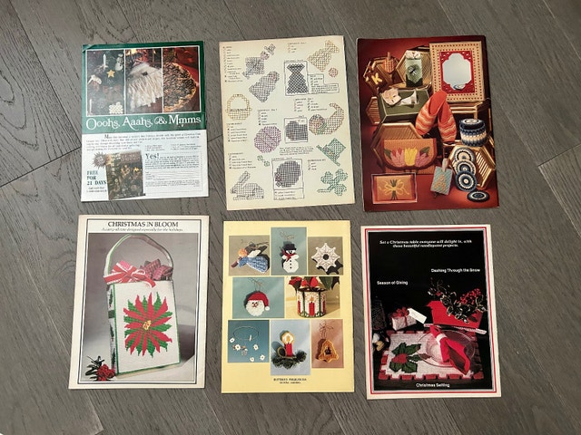 Plastic Canvas Pattern/Instruction Magazines, Vintage (Brampton) - photo 5
