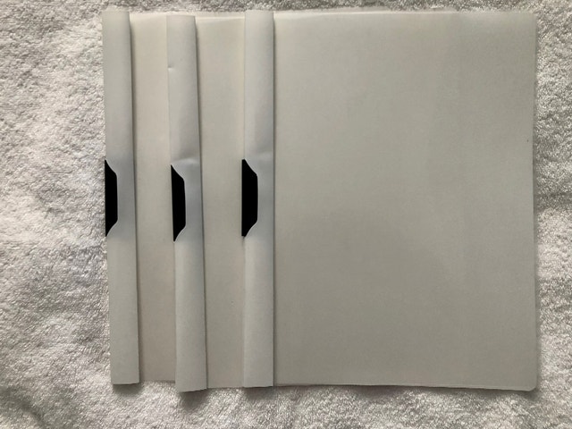 Report/Project Covers - Sliding Lock, Lot of 10 - photo 4