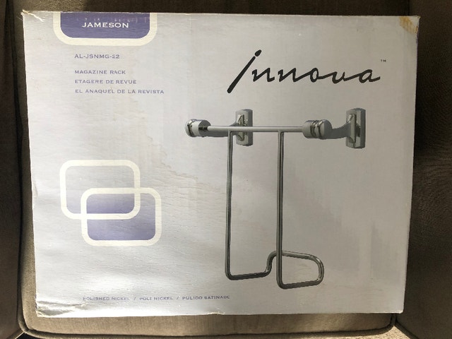 Metal Wall Mounted Rack, Never Used (Brampton)