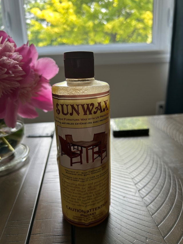 SunWax Outdoor Furniture Wax (Brampton)