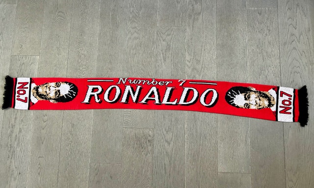 Ronaldo No.7 Manchester United Football Scarf