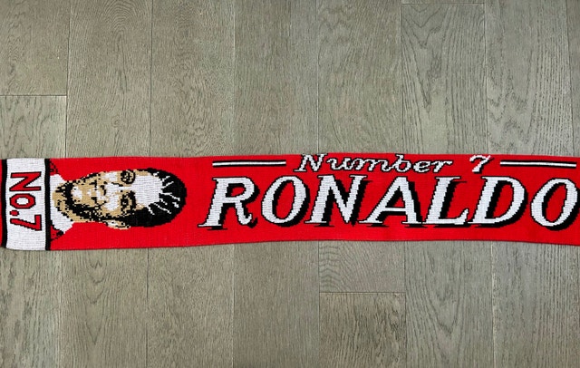 Ronaldo No.7 Manchester United Football Scarf - photo 2