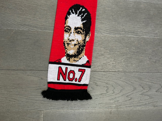 Ronaldo No.7 Manchester United Football Scarf - photo 3