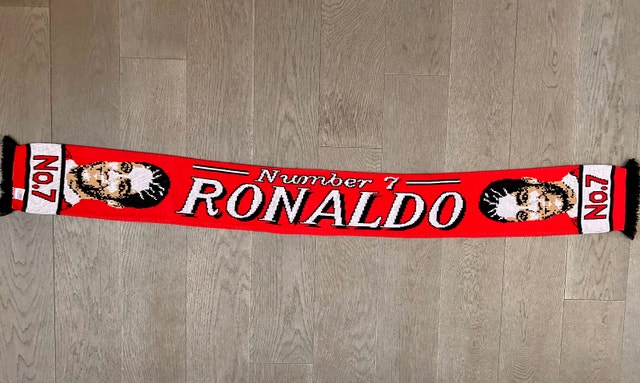 Ronaldo No.7 Manchester United Football Scarf - photo 5