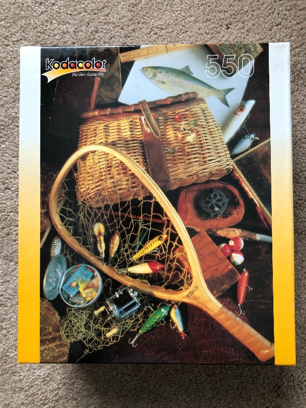 "Fishing Gear" Puzzle, 550 Pieces (New)