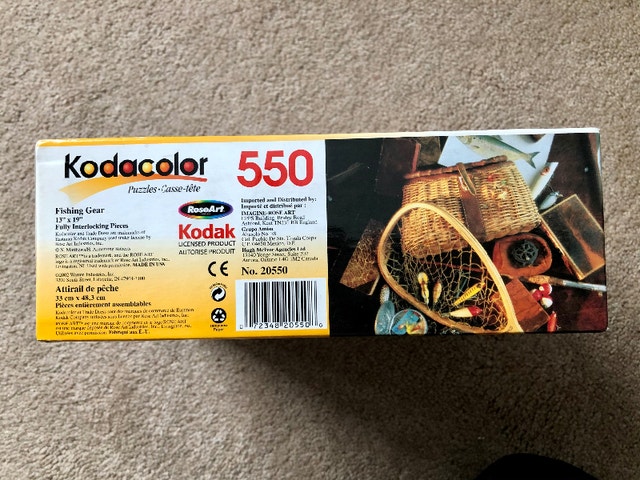 "Fishing Gear" Puzzle, 550 Pieces (New) - photo 2
