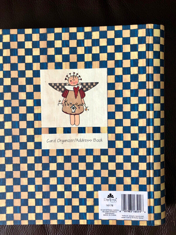 Card Organizer / Address Book, never used - photo 2