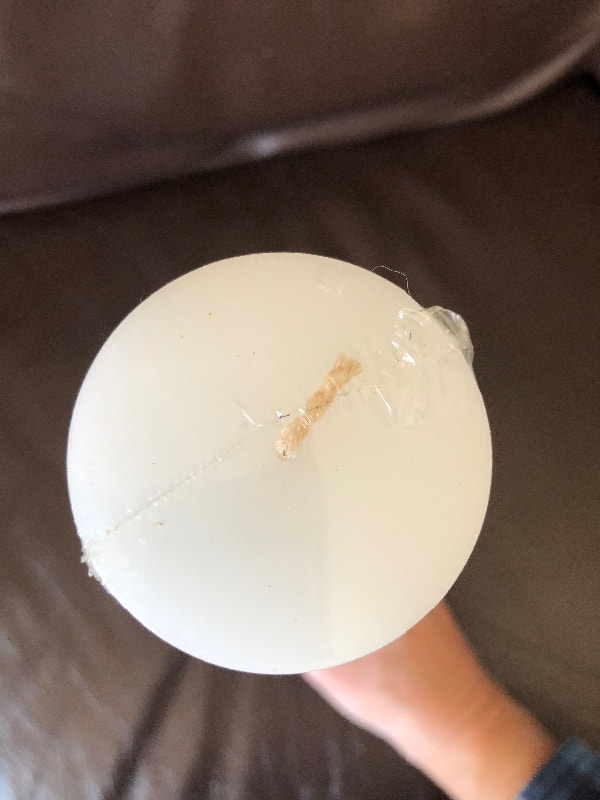 40th Anniversary Pillar Candle, never used (Brampton) - photo 5