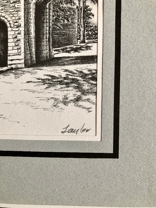 Prints of Quebec City, signed by Taylor, lot of 3. (Brampton) - photo 5