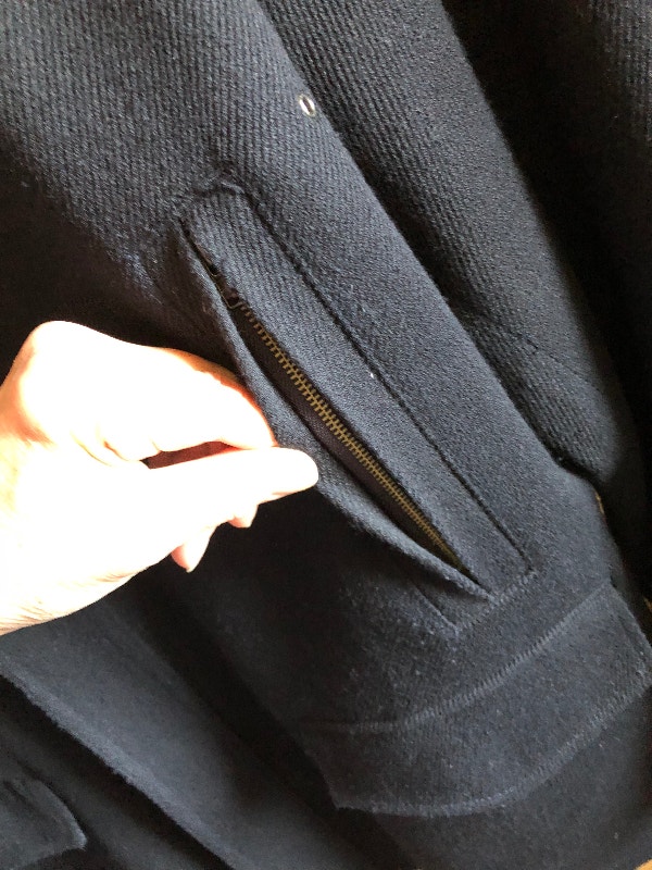 Men's Wool Blend Jacket, Large (Brampton) - photo 5