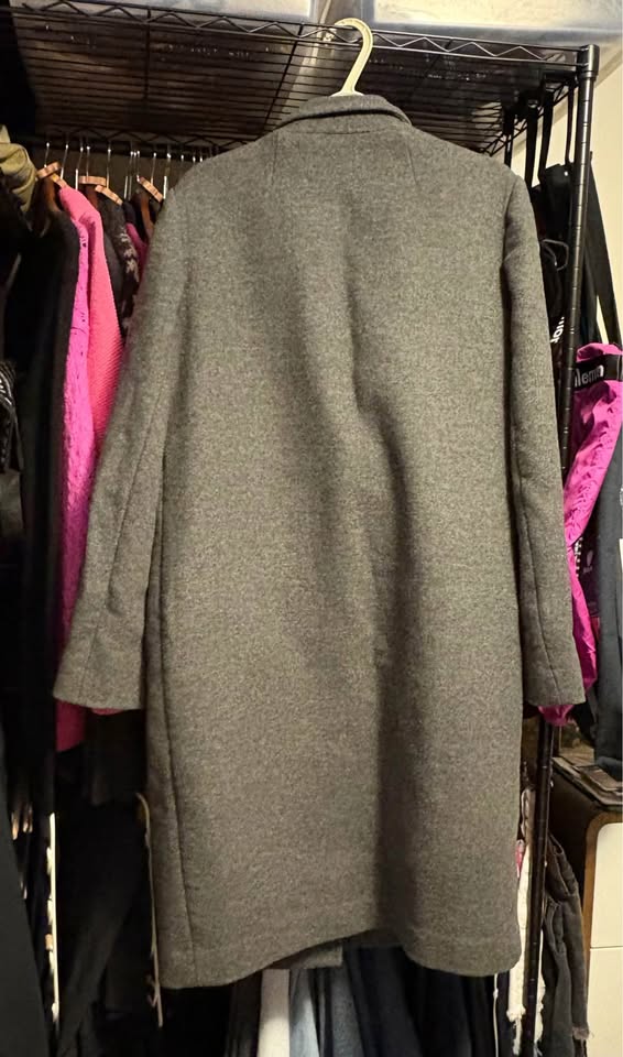 Aritzia Babaton Stedman Wool Coat - Charcoal Grey - photo 3
