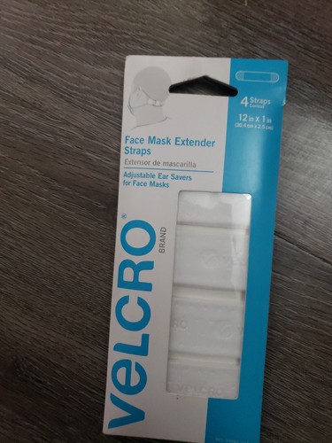 VELCRO Extender Straps 4pk, White