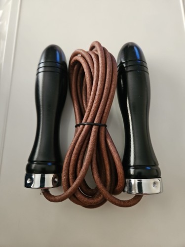 Fitness Gear 9ft Leather Speed Jump Rope - photo 2