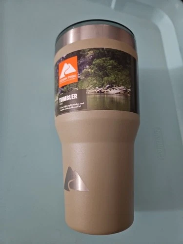 Ozark Trail 32oz Tumbler (Beige) Double Walled Vacuum Insulated