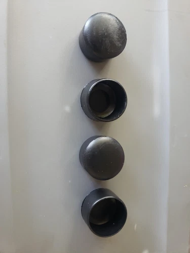 Rubber Leg Tips Caps for Table/Chair (4-Pack, 1")