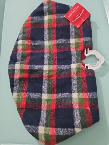 Wondershop At Target Plaid Fleece Mini Tree Skirt 18"