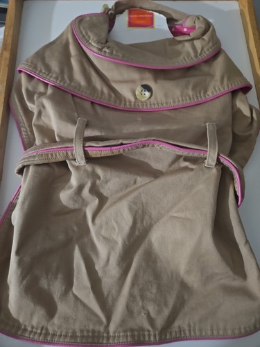 medium dog coat pink Khaki