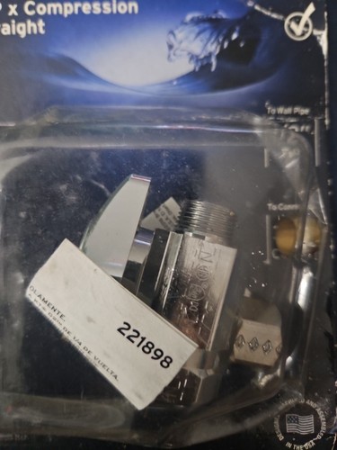 Peerless FIP x Compression Straight Valve PRL501X D