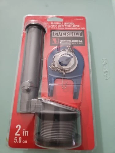 Everbilt 2" Adjustable Universal Flush Valve w/ Flapper