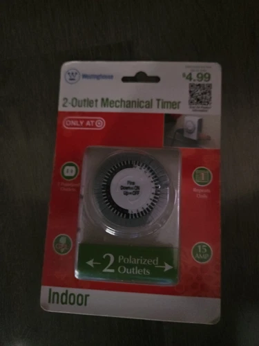 Westinghouse 2-Outlet Daily Indoor Timer