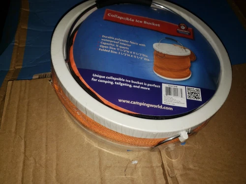 Collapsible Ice Bucket Cooler - Camping Ice Chest Cooler